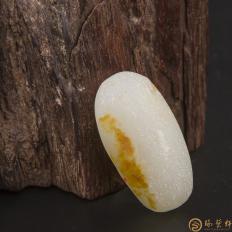 新疆和田玉红皮一级白玉籽玉 原料 18.4克