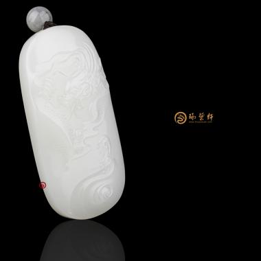 新疆和田羊脂白籽玉牌子 行全国 78.5克